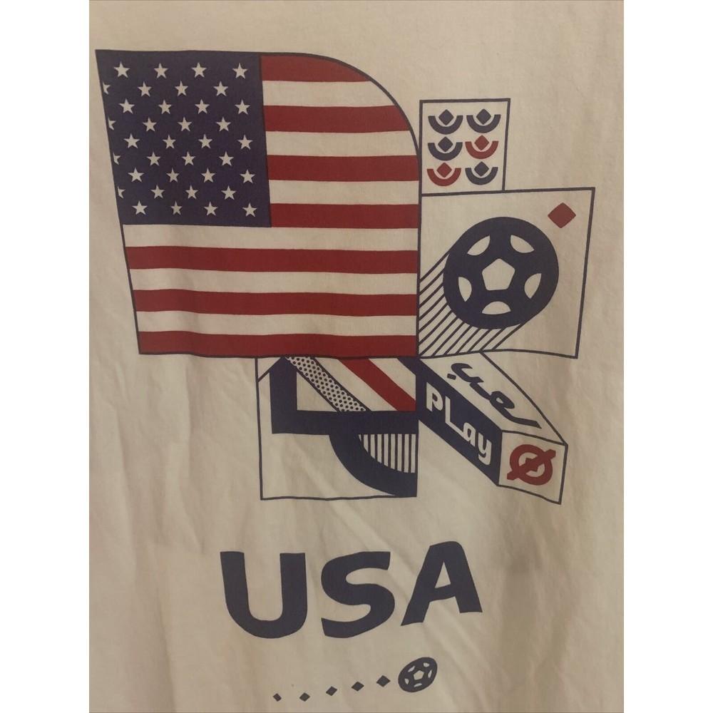 FIFA World Cup USA Official Qat_ar T -Shirt 2022 Med. - Picture 5 of 5